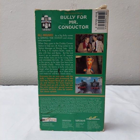 Shining Time Station Volume 3 Bully For Mr. Conductor VHS Vintage George Carlin - Picture 3 of 5